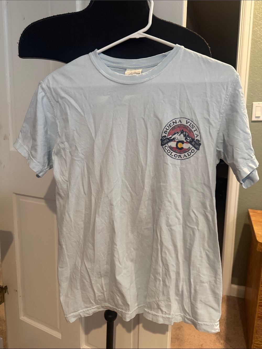 Comfort Colors Light Blue Buena Vista Colorado Graphic Tee